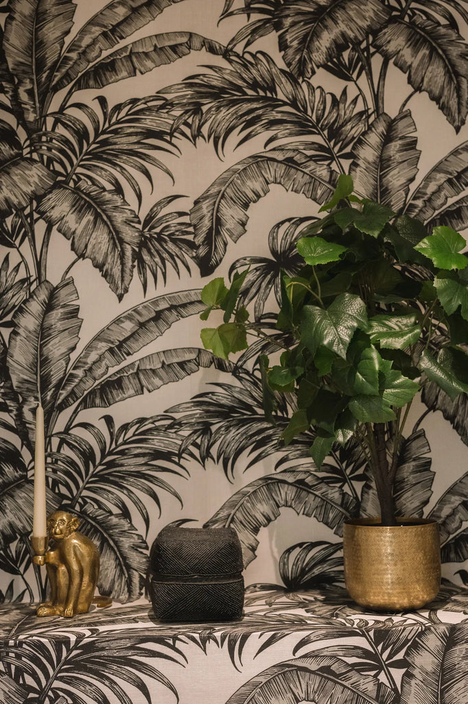 Boîtes d'Offrandes Perlées Balinaises – Artisanat Authentique - Noir - M