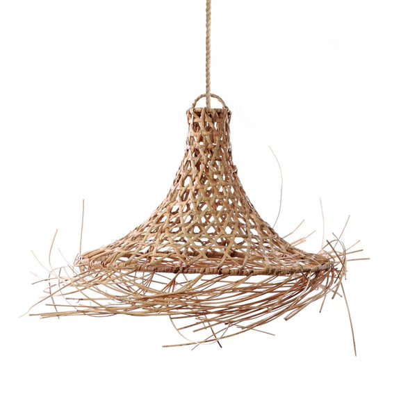 Suspension en Rotin - Naturel - M