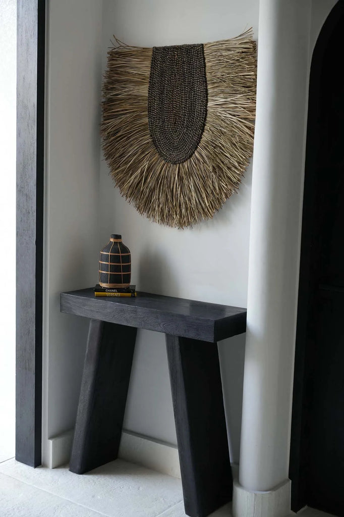 Décoration Murale en Fibres Naturelles