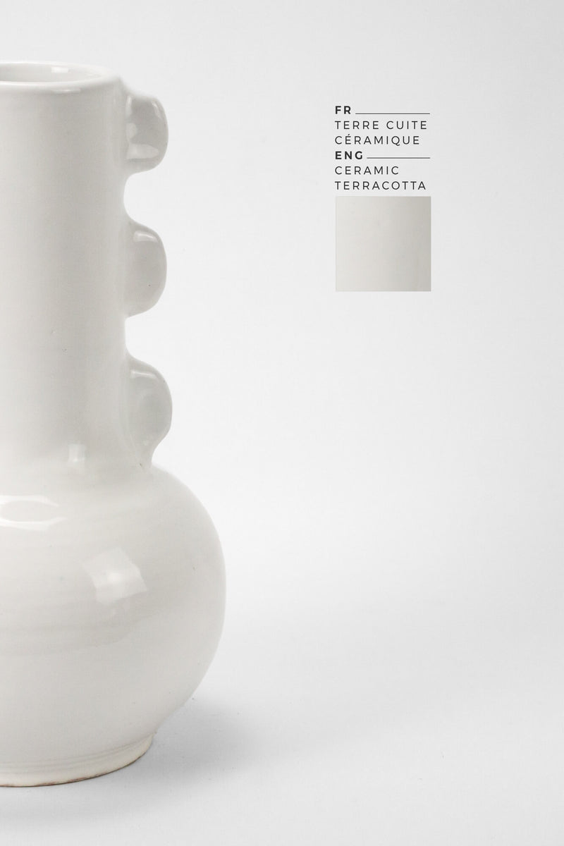 GUITAR CERAMIC VASE